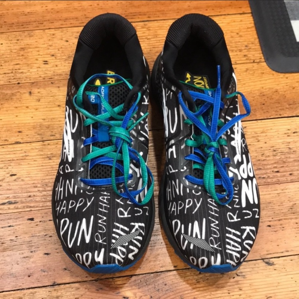 RARE Brooks Adrenaline Ltd Edition Run Happy